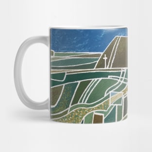 Silbury Hill Avebury Wiltshire England Britain Landscape Mug